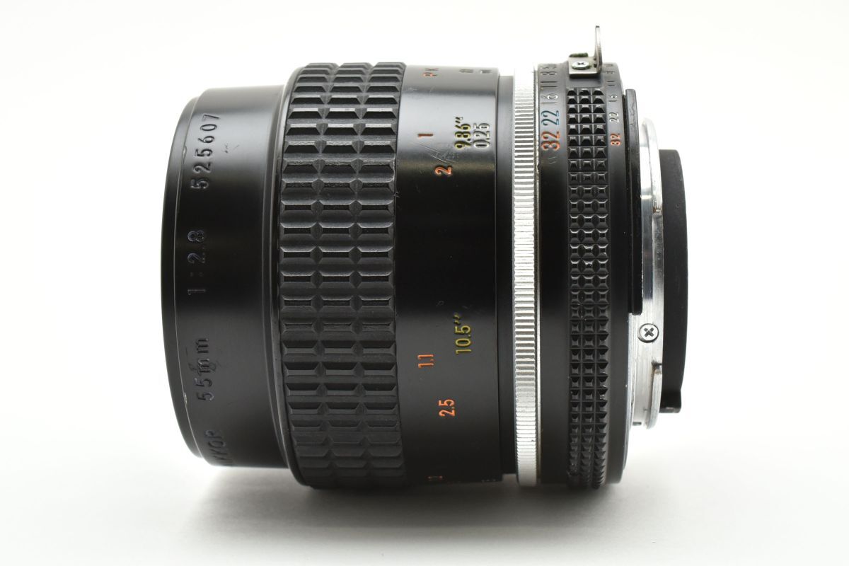 ★良品★ ニコン Nikon Ai-S Micro-NIKKOR 55mm F2.8 《レンズキャップ付き!》★完動品★ #7P9A509150_画像6