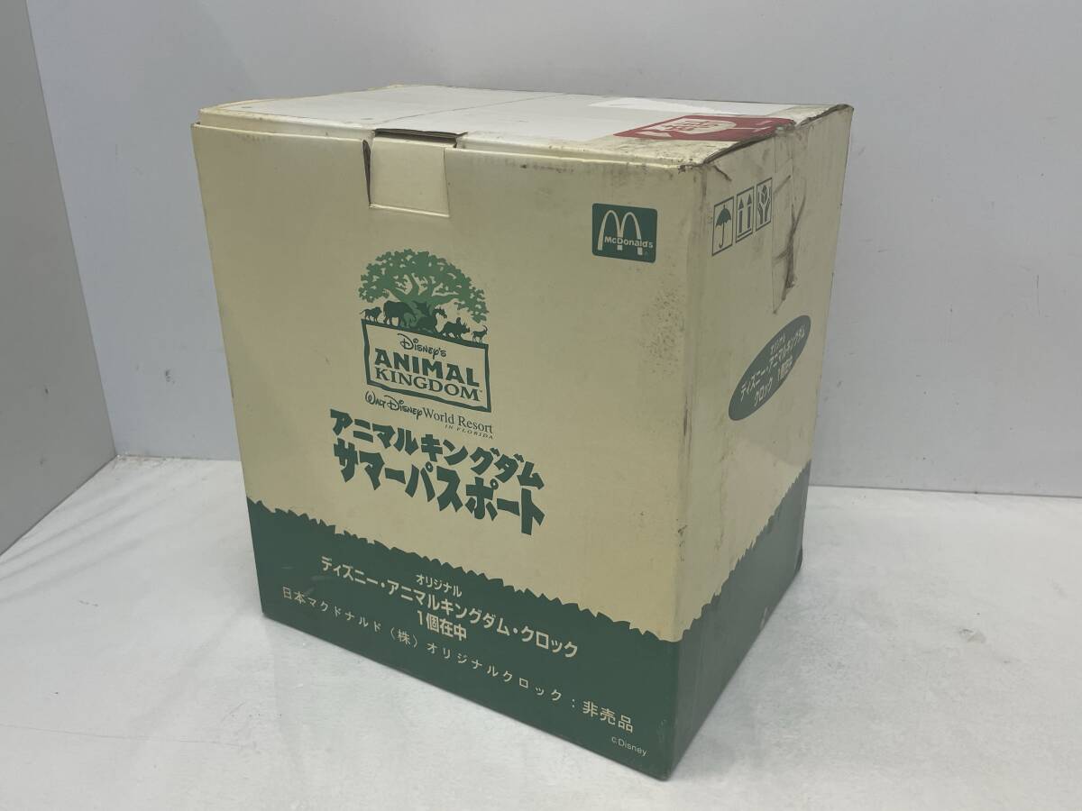 【H-0-R287】　　アニマルキングダム サマーパスポート時(shí)計(jì) マクドナルド ディズニー コラボ レア