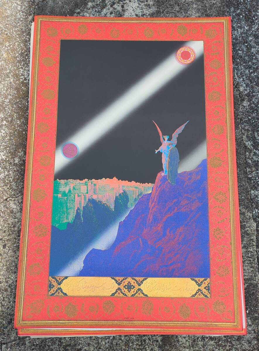 橫尾忠則　ポスター CLEAR LIGHT カレンダー 13枚 揃い 完品 美品 箱付 特大 大判 B1サイズ GUSTAVE DORE 限定品 エディション入 1974年