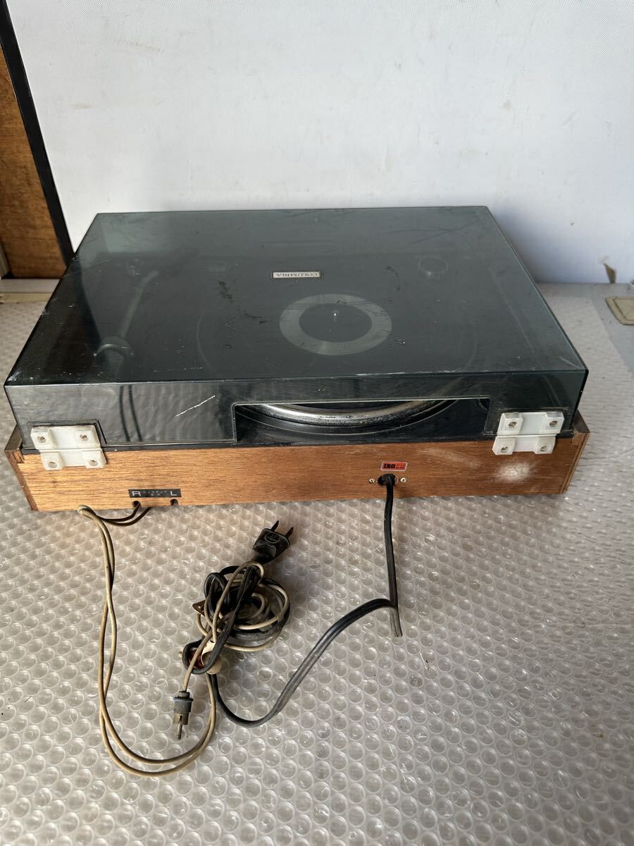 COLUMBIA レコードプレーヤー ターンテーブル CCS-4000【ジャンク品】_画像6