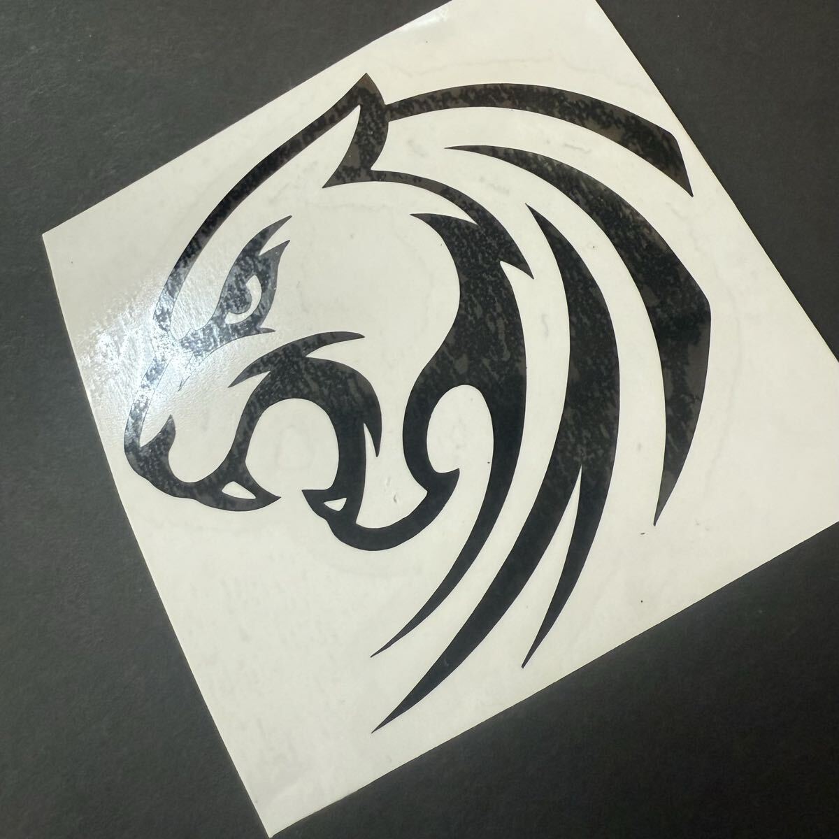 切文字ステッカー_豹_画像4