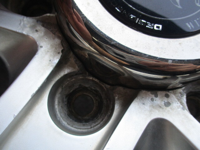 i-15271 265/65R17 BS ブリザック DM‐V3 2019年製 6分山 ウェッズ キーラーフォース 1セット_画像2