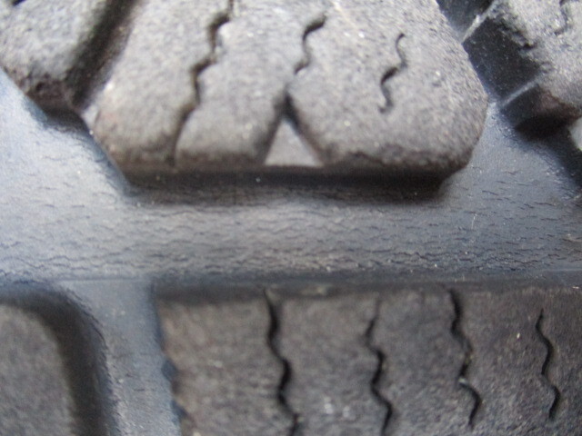 i-15271 265/65R17 BS ブリザック DM‐V3 2019年製 6分山 ウェッズ キーラーフォース 1セット_画像9