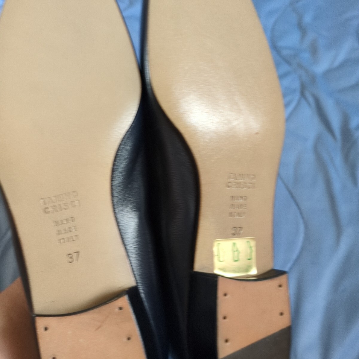 未使用　TANINO CRISCI/ビットローファー/革靴/レザー/37_画像4