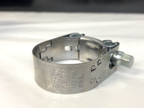 【F454】未使用/保管品 IXIL イクシル スリップオンマフラー OM334SSB IRONHEAD 右側 MOTO GUZZI V7 II b_画像8