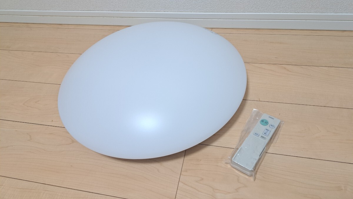 DAIKO　大光電機　DCL-40505Y LEDシーリングライト リモコン　天井照明　24年製　使用期間短く美品　①_画像1