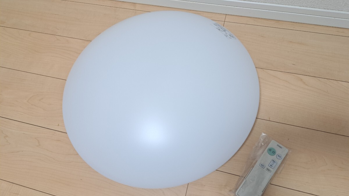 DAIKO　大光電機　DCL-40505Y LEDシーリングライト リモコン　天井照明　24年製　使用期間短く美品　①_画像2