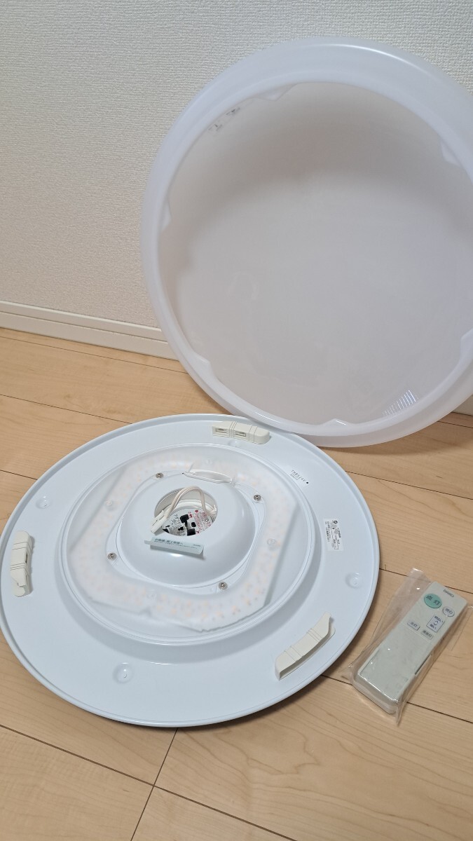 DAIKO　大光電機　DCL-40505Y LEDシーリングライト リモコン　天井照明　24年製　使用期間短く美品　①_画像6