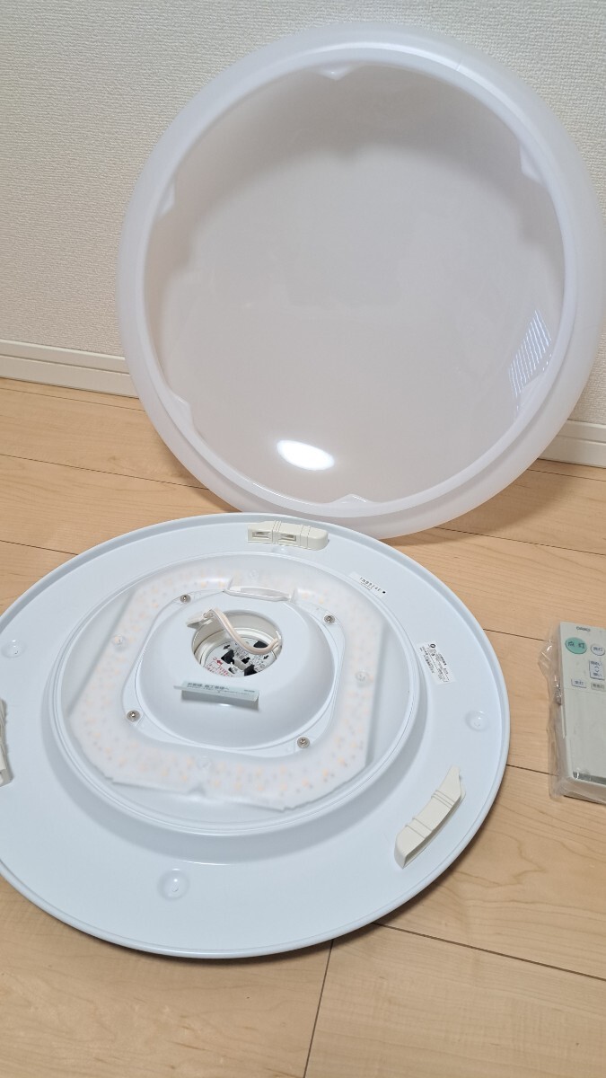 DAIKO　大光電機　DCL-40505Y LEDシーリングライト リモコン　天井照明　24年製　使用期間短く美品　_画像6