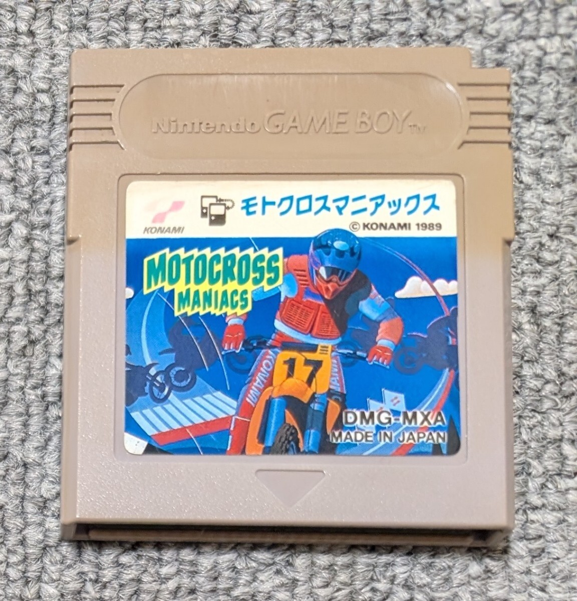 4739【起動確認済み】 GB モトクロスマニアックス 簡易清掃済み 端子メンテナンス済み_画像1