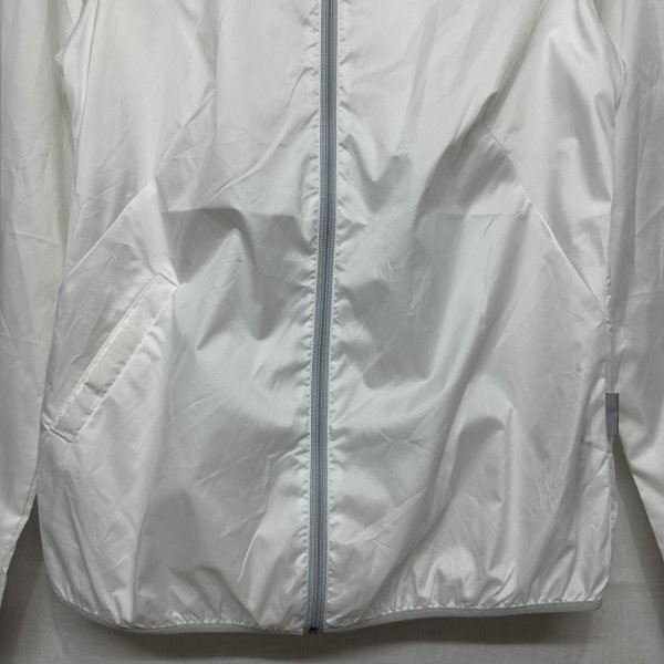 Kalenji カレンジ ロング スリーブ 長袖 フル ジップ アップ フーディー ジャケット XS 白 ホワイト ランニング ジョギング ウエア b22321_画像3
