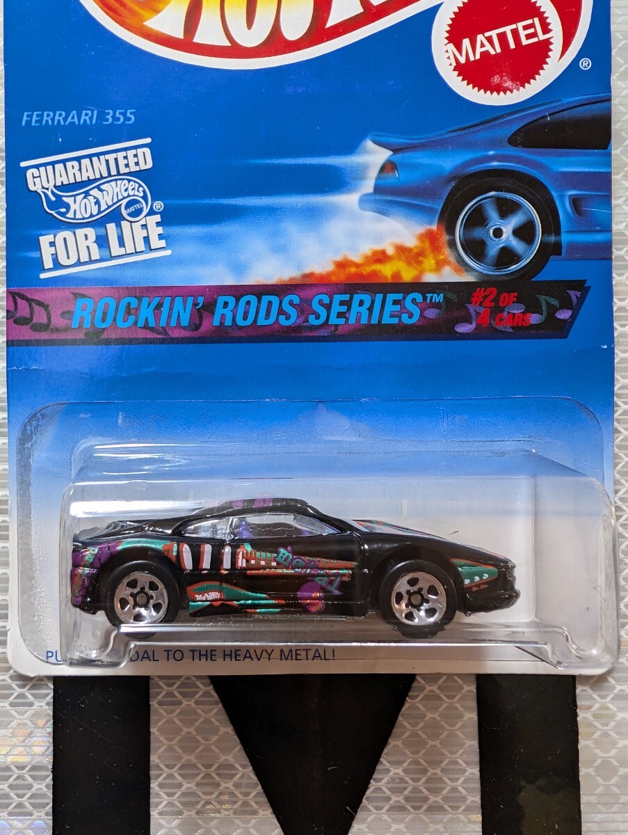 ホットウィール ,フェラーリ f355 ロッキン ロッズ hot wheels Ferrari f355
