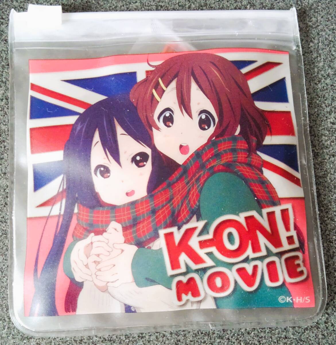 映画 けいおん！　ダイカットクリップ　平沢唯＆中野梓　文房具　中古品_画像1