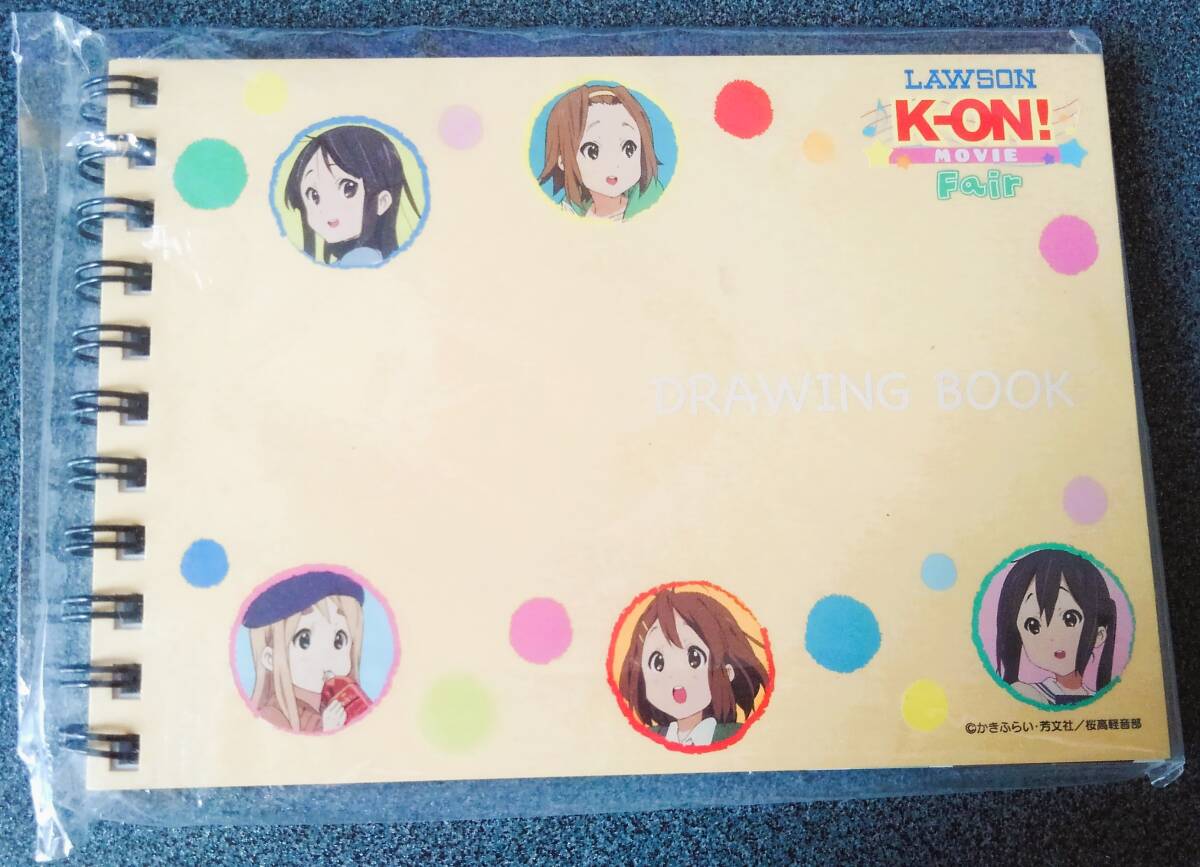 ローソン 映画 けいおん！ フェア　ノート　未使用　サンリオ_画像1