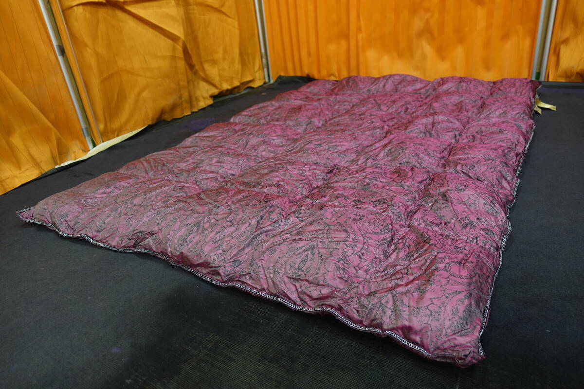 648 送料無料 展示品 西川 アイスランド産アイダーダウン 羽毛布団 シングルサイズ 250萬