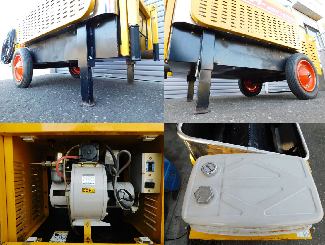 引取限定 札幌 処分特価品 石狩/イシカリ 移動式 融雪機 スノーメルター NSM1503A 中古 札幌市内のみ配達可_画像5