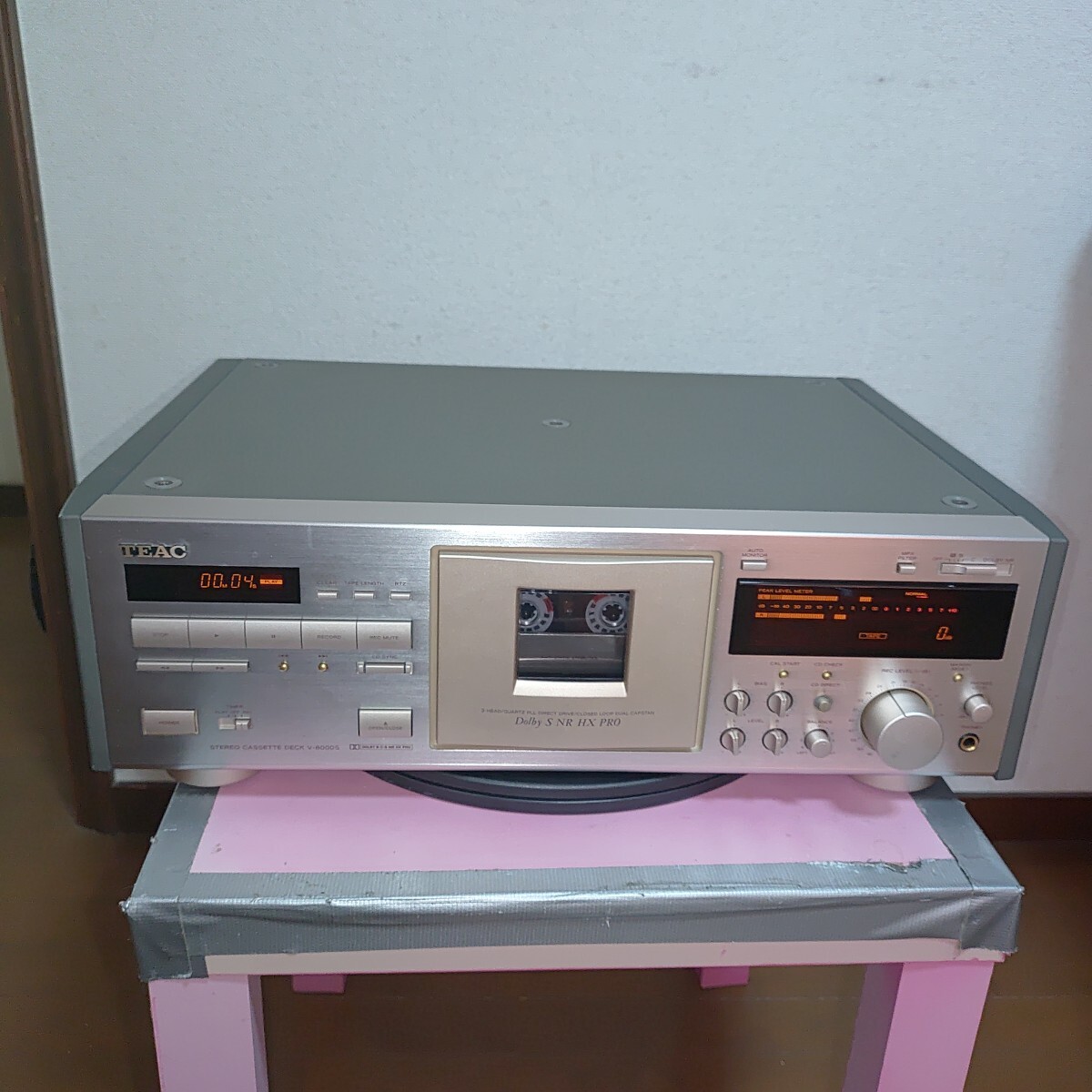 TEAC ティアック V-8000S カセットデッキ 動(dòng)作品