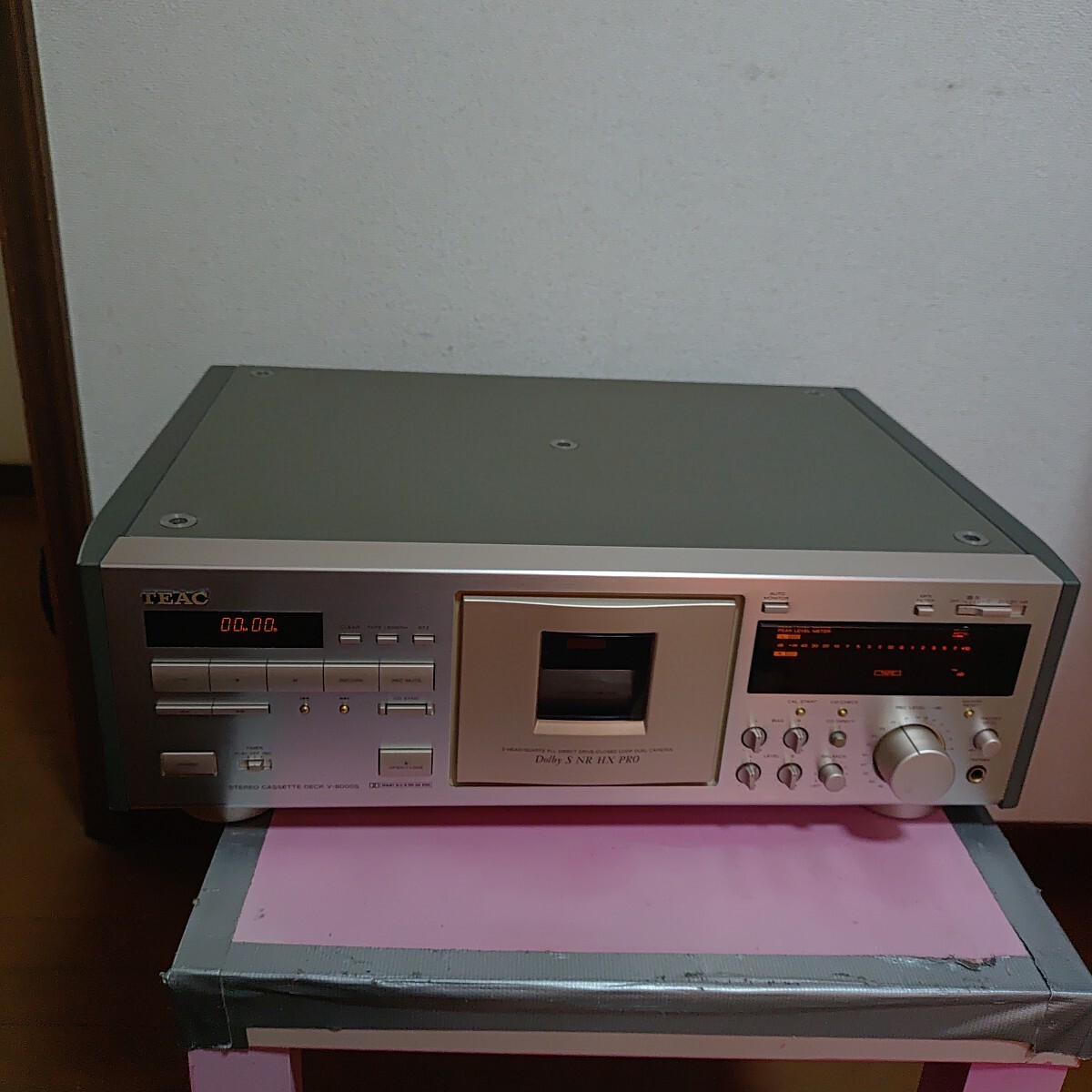 TEAC ティアック V-8000S カセットデッキ 動(dòng)作品