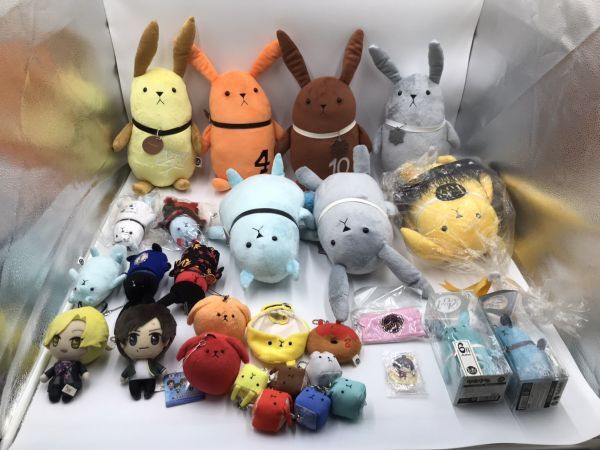 ツキウタ、ツキウサ、SolidS、Lizz他　ぬいぐるみ、グッズ含む　まとめてセット　中古品#df-5095