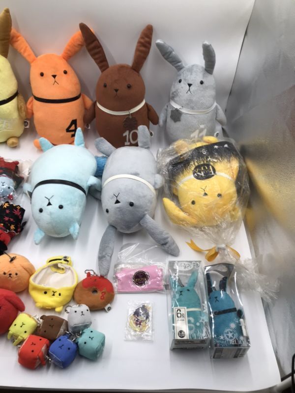 ツキウタ、ツキウサ、SolidS、Lizz他　ぬいぐるみ、グッズ含む　まとめてセット　中古品#df-5095