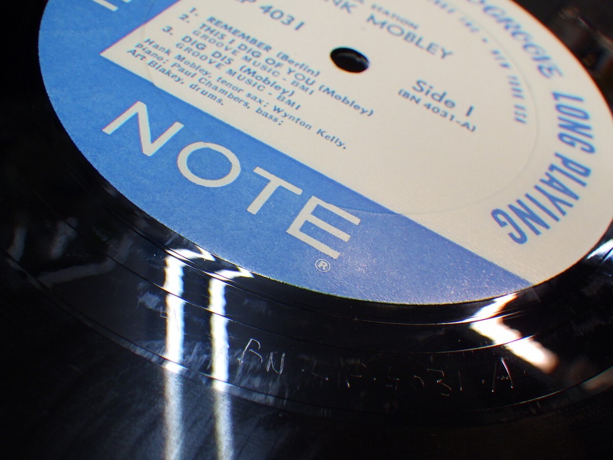 zk5｜【LP, BLP4031, NEW YORKラベル, MONO, RVG, COATING】HANK MOBLEY - SOUL STATION｜BLUE NOTE, ブルーノート