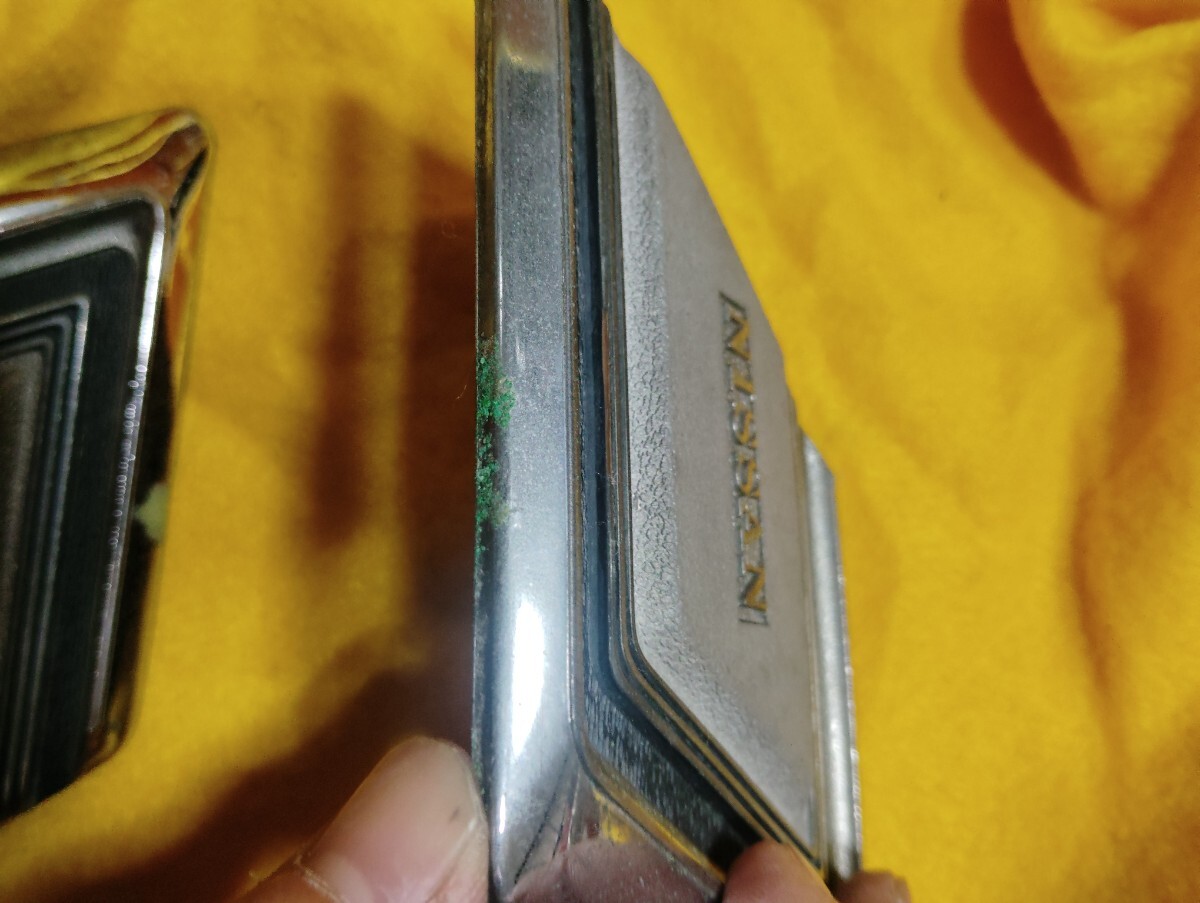 当時物　1977年 日産　ニッサン　V330 セドリック バン　リア　クウォーターピラーカバー　左右セット　レストアベース　補修用　JDM仕様に_画像2