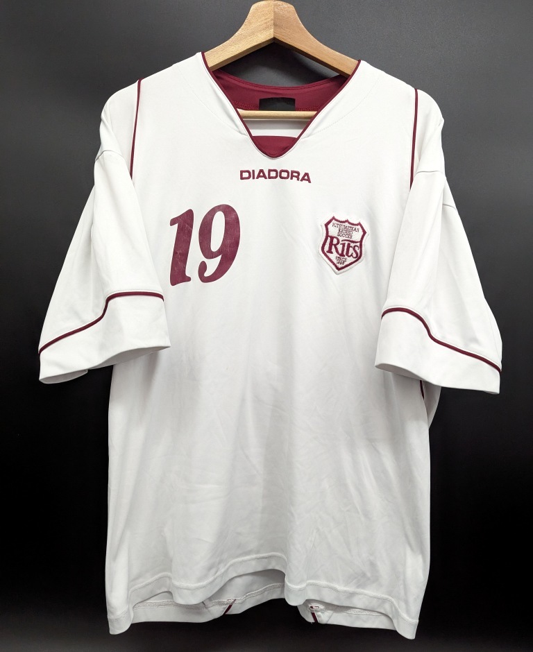 8133C 送料185円? DIADORA ディアドラ 北海道 立命館慶祥 サッカー ユニフォーム 大きいサイズ O(LL)