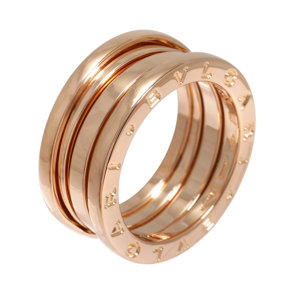  BVLGARY Be * Zero One K18 розовое золото кольцо б/у 