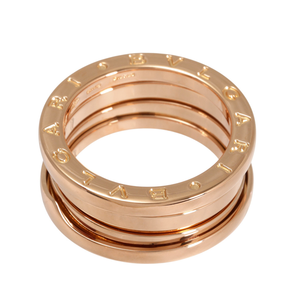  BVLGARY Be * Zero One K18 розовое золото кольцо б/у 