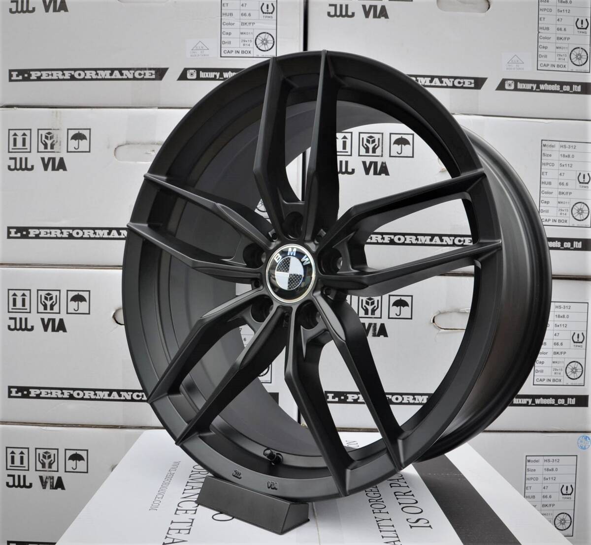 225/45R18 4本セット - BMW 2シリーズ F45 アクティブツアラー / F46 グランツアラー ( 18インチ 18x8J +47 5h112 ) 新品 ・ 225/45R18 XL_画像2