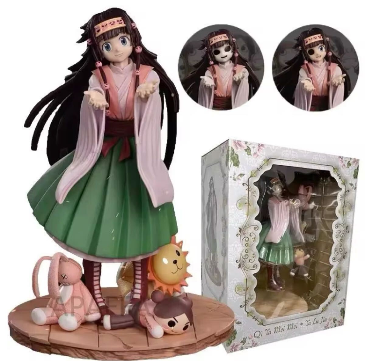 HUNTER×HUNTER アルカ　ナニカ　首付け替え　フィギュア　3種　25cm. 新品　限定品　レア　