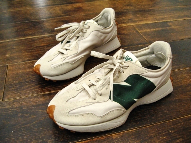 new balance 28.5㎝ ニューバランス MS327HR1 白 緑 ホワイト グリーン The Intelligent Choise 327_画像2