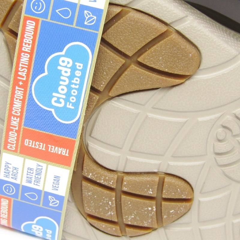 未使用 FREE WATERS フリーウォーター 28cm Cloud9 Maxx MO-083 クラウド9マックス ビーチサンダル TAUP 18000954_画像5