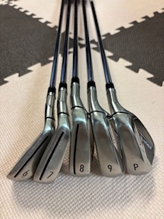 テーラーメイド　ステルスアイアン(6番?PW)5本セット　S グリップ:ゴルフプライドCP2 WRAPミッドサイズ