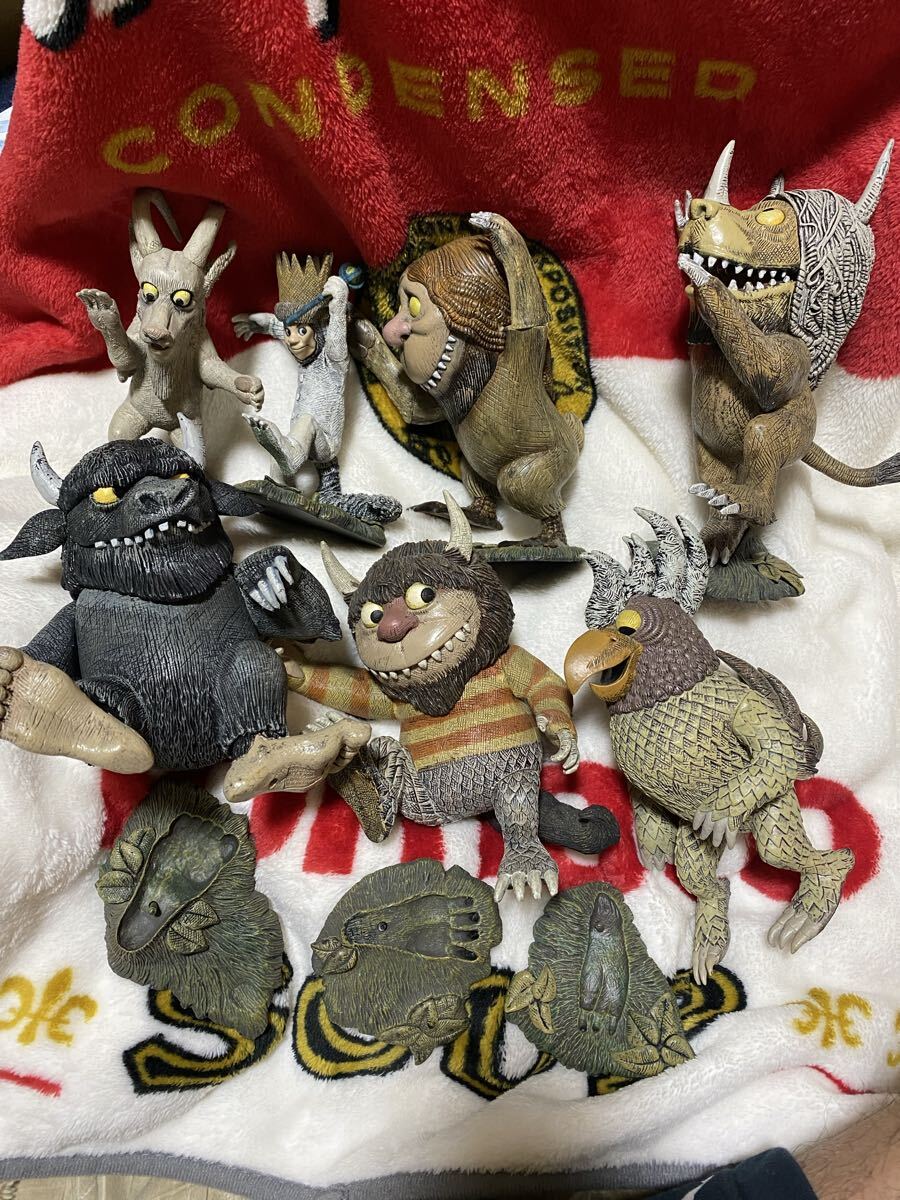 McFARLANE TOYS かいじゅうたちのいるところ 絵本版 Where the Wild Things Are 6種7体フルセット本体のみ(箱無し)_画像2