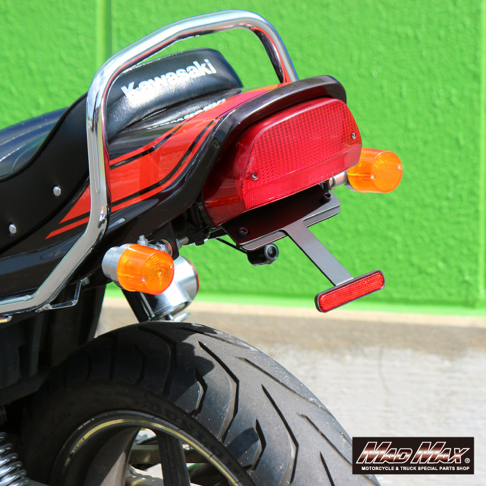 MADMAX カワサキ KAWASAKI ゼファー400χ用 フェンダーレスキット ブラック (MM19-K022-01) ZR400C ZEPHYR マッドマックス_画像3