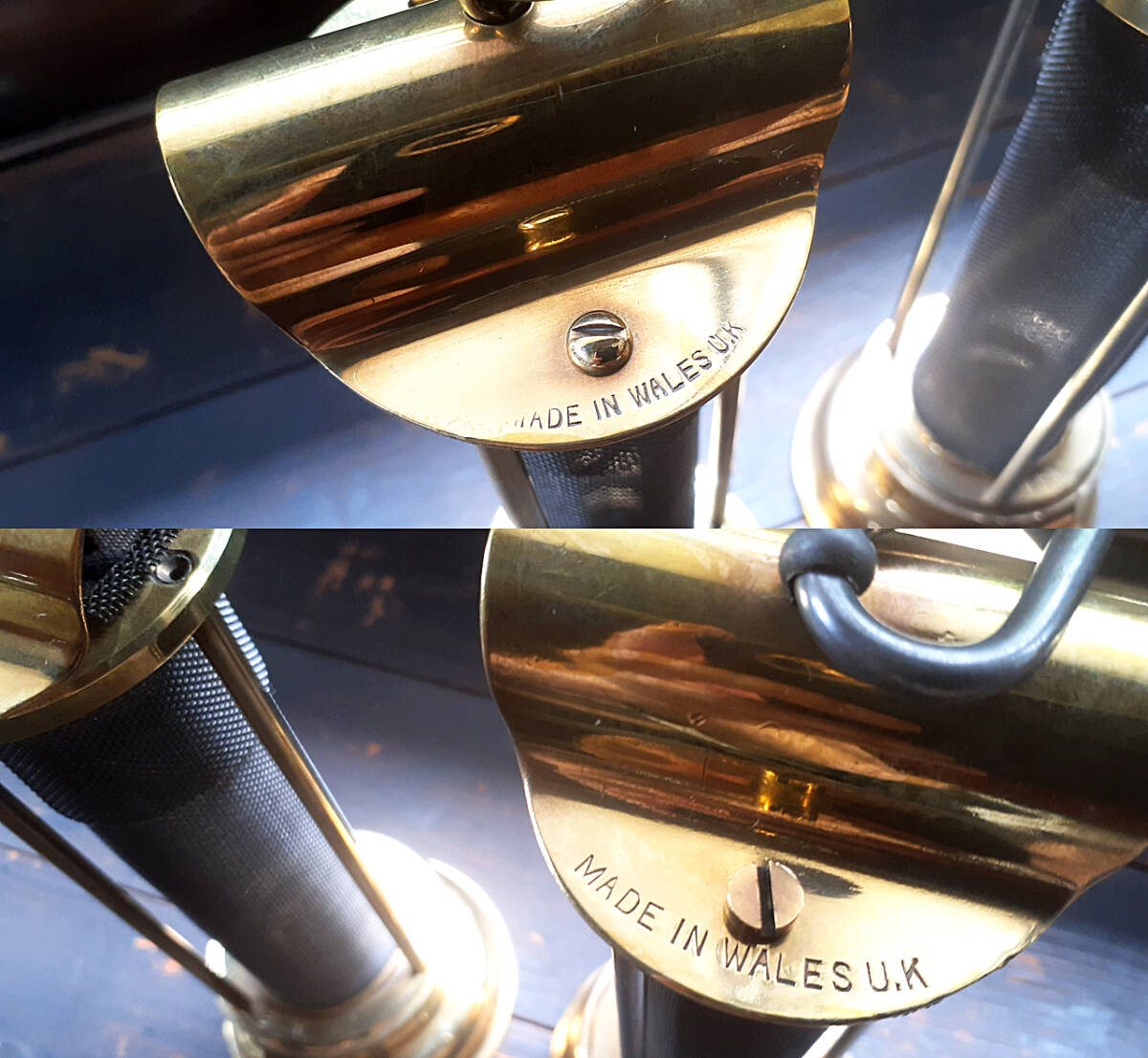 稀少モデル 2臺セット【E.Thomas & Williams】Davy Lamp デービー燈 MADE IN WALES UK【検索：ブッシュクラフト／カンブリアン】送料無料