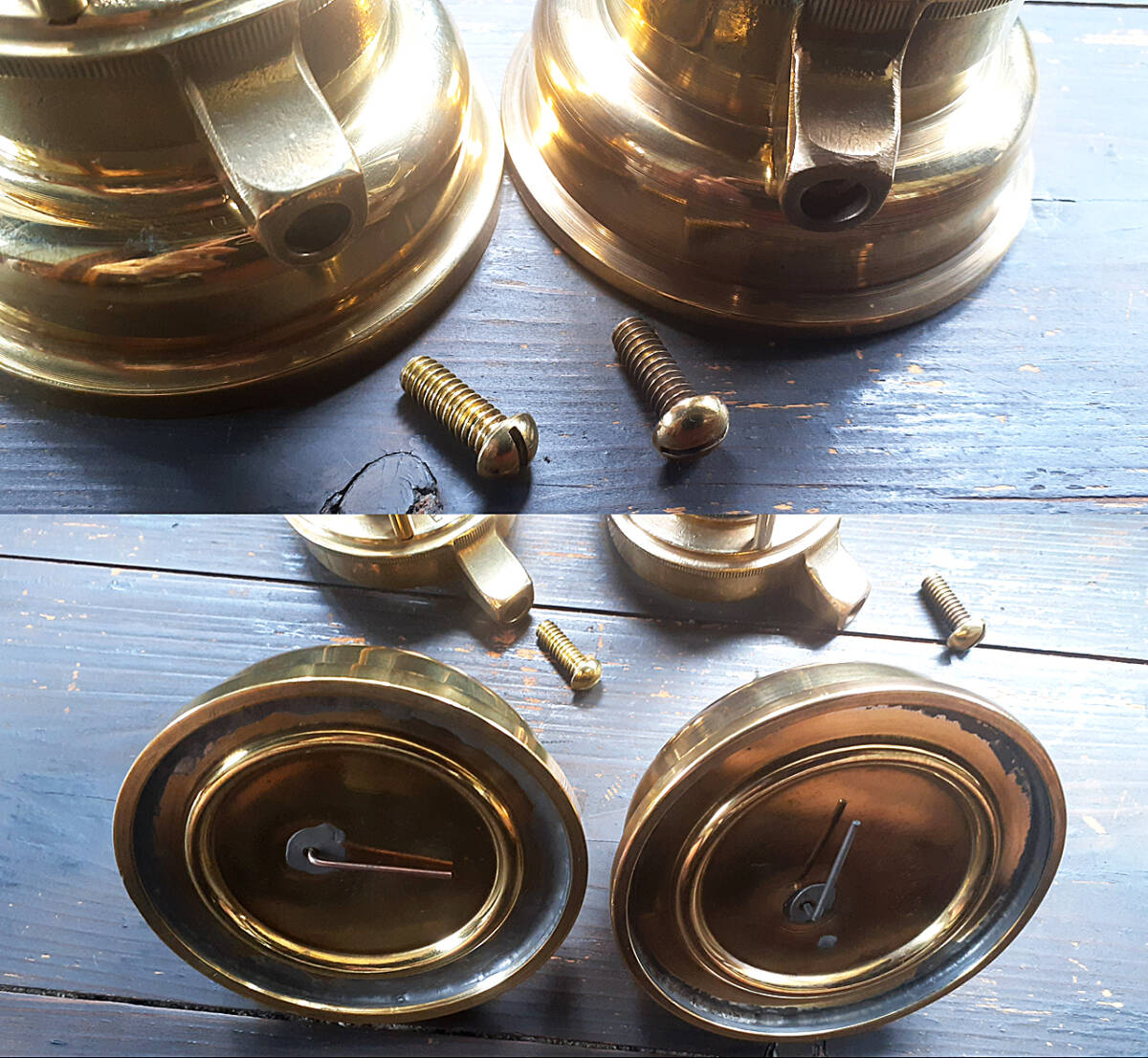 稀少モデル 2臺セット【E.Thomas & Williams】Davy Lamp デービー燈 MADE IN WALES UK【検索：ブッシュクラフト／カンブリアン】送料無料