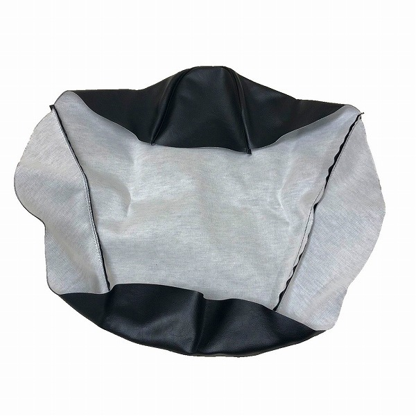 アルバ/ALBA 国産シートカバー 黒 張替タイプ HCH1005-C10 ホンダ スーパーディオ/ZX AF27/AF28 50cc 2輪_画像2