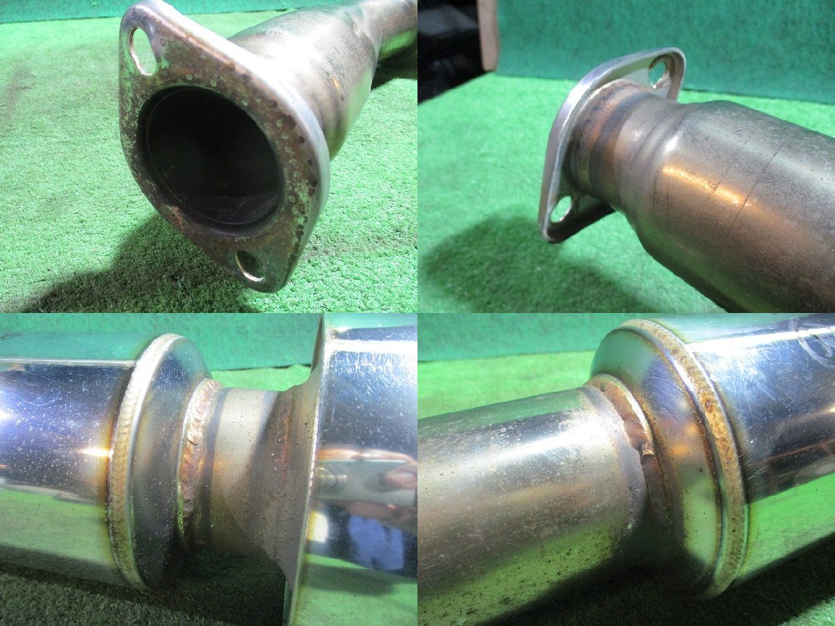 GDA インプレッサWRX 社外 柿本改 Regu.06&R リアマフラー リアピース 出口約100Φ 017 03S07384