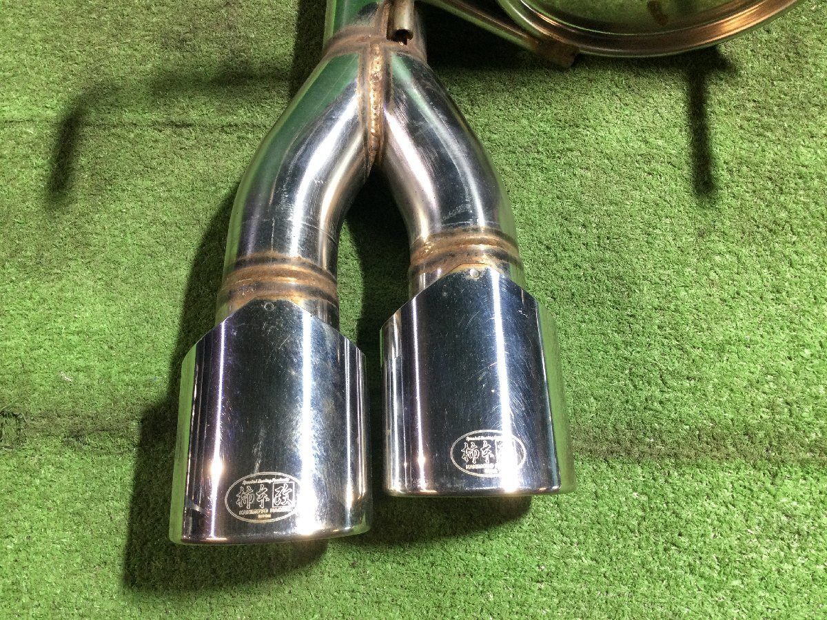 ZF1 CR-Z 7seven spirits of 柿本改 リアマフラー リアピース 社外