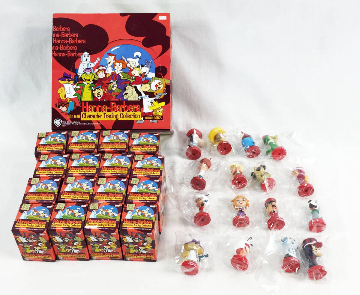 ☆Hanna-Barbera/ハンナ・バーベラ☆キャラクタートレーディングコレクション☆16個コンプリート☆ケンケン/ブラック魔王☆フィギュア☆