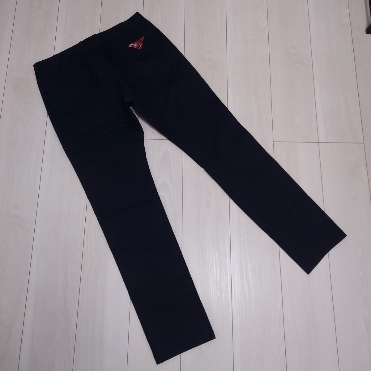【定番人気★!!】BEAMS HEART ビームスハートテーパードストレッチチノパン M ブラック_画像3