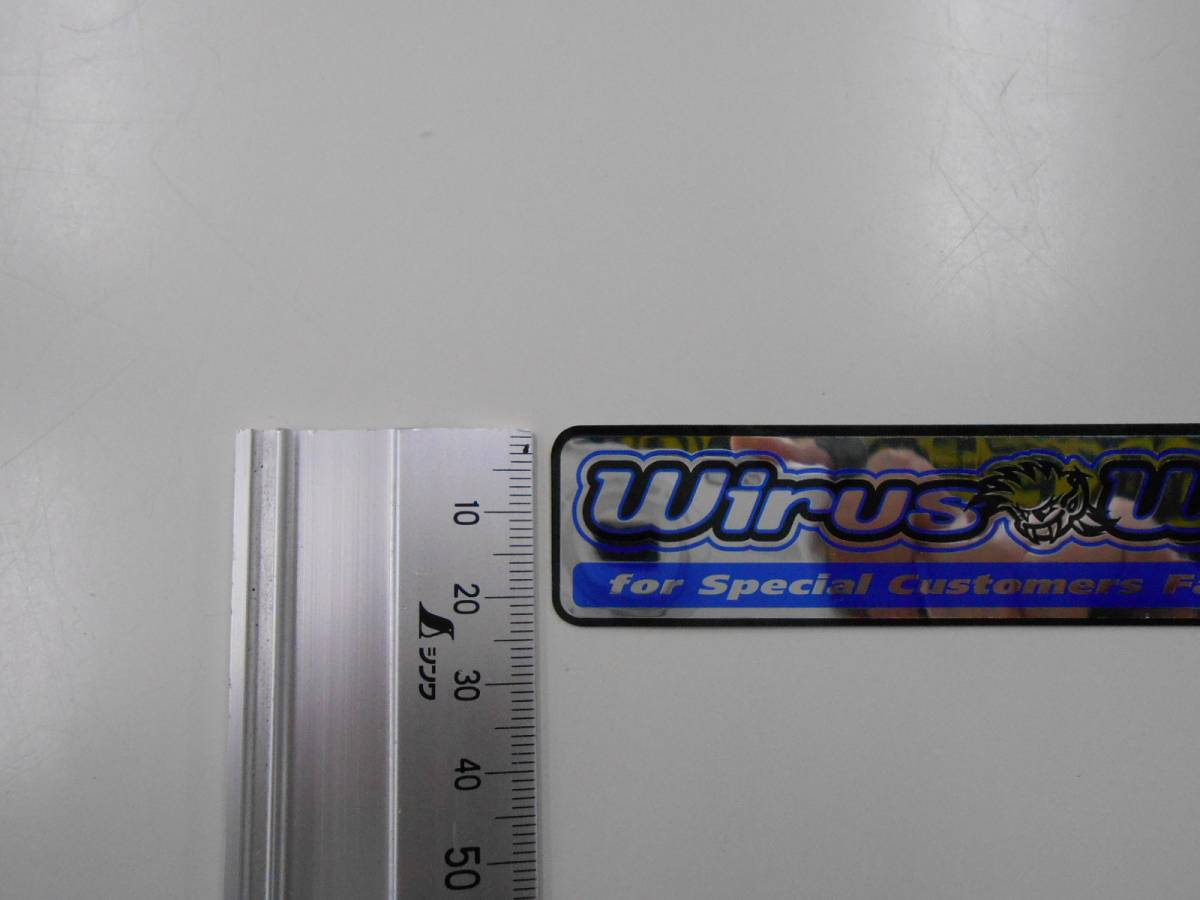 未使用／wirus win　ウィルズウィン　ステッカー　小　1枚　クリックポスト可_画像2
