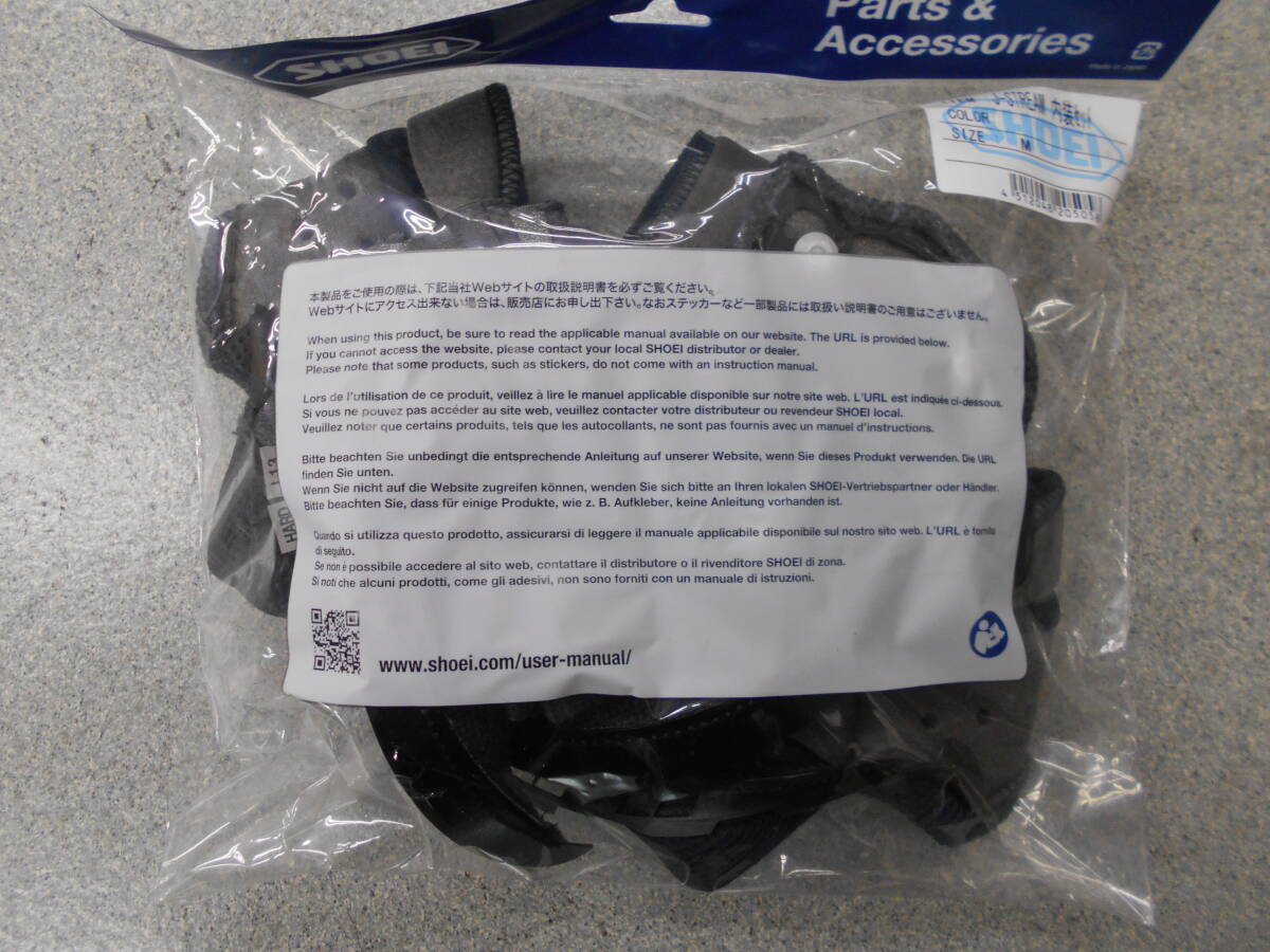 新品／SHOEI　J-STREAM　J-FORCE3　內(nèi)裝セット　Mサイズ　ジェイストリーム　ジェイフォーススリー