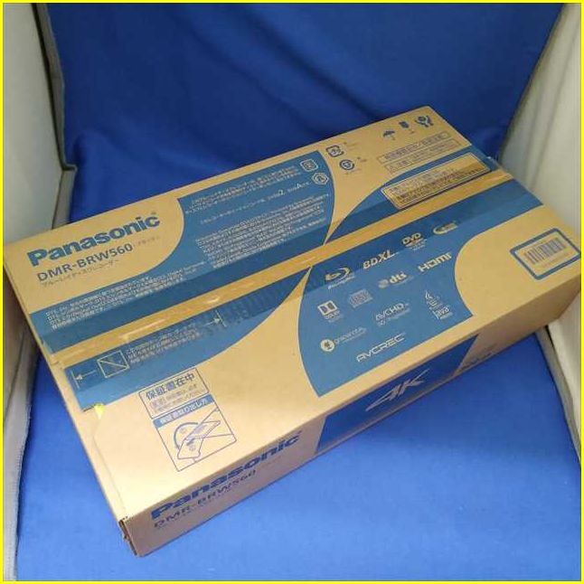 【未開封新品/パナソニック ブルーレイディスクレコーダー ディーガ】PANASONIC DIGA DMR-BRW560 HDD500GB /2番組同時録畫可能/1.3倍速再生