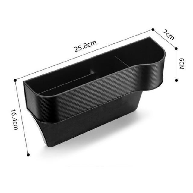 車用 サイド収納ボックス 車載 コンソールボックス シートポケット サイド収納ボックス 運転席と助手席 コンソール ドリンクホルダー_画像9