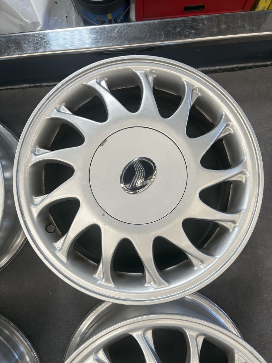 トヨタ　プログレ純正　15インチ＊旧車＊15x6JJ/+58/PCD114.3-5H＊4本セット＊当時物★説明文必読★★☆手渡し可能☆大阪府堺市☆★ _画像2
