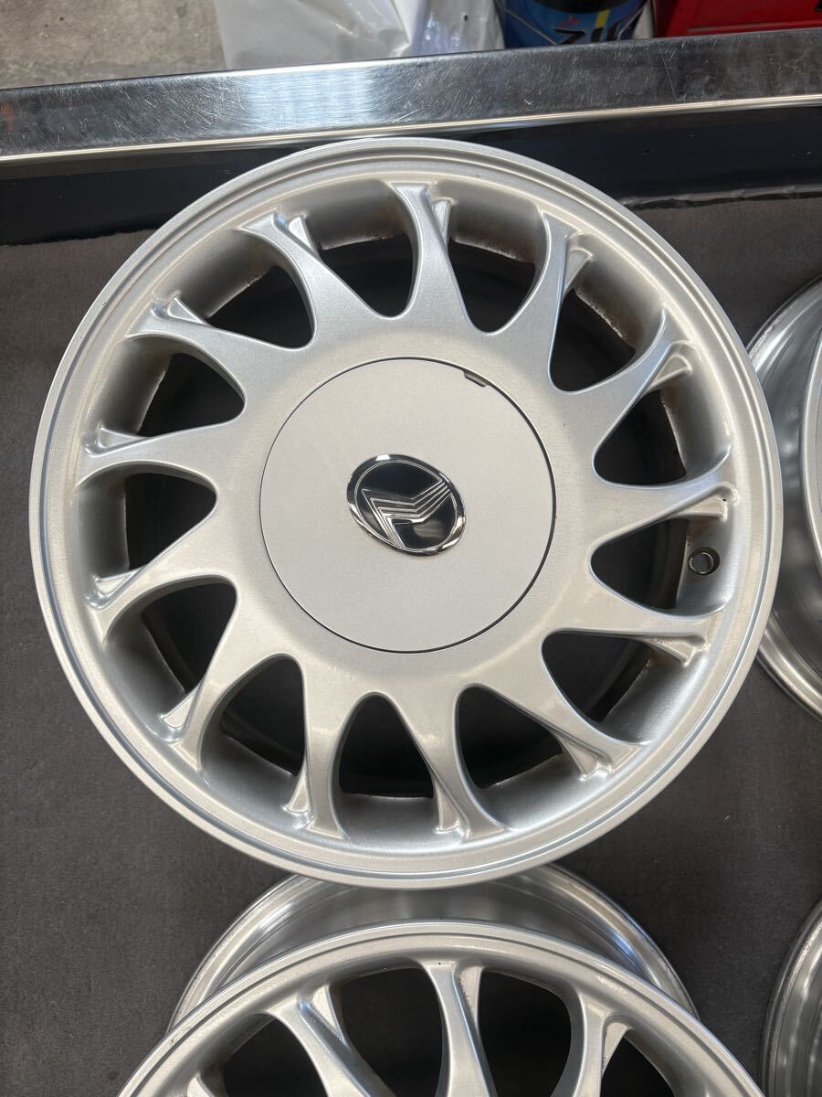 トヨタ　プログレ純正　15インチ＊旧車＊15x6JJ/+58/PCD114.3-5H＊4本セット＊当時物★説明文必読★★☆手渡し可能☆大阪府堺市☆★ _画像4