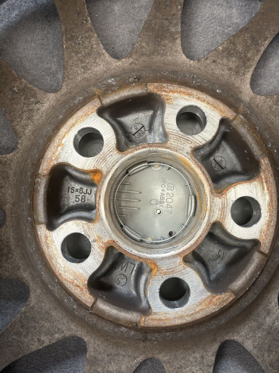 トヨタ　プログレ純正　15インチ＊旧車＊15x6JJ/+58/PCD114.3-5H＊4本セット＊当時物★説明文必読★★☆手渡し可能☆大阪府堺市☆★ _画像9